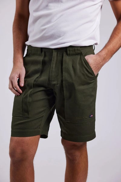 Deck Shortsit vihre&auml;