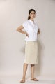 Lisbeth Short Linen -pellavapaita valkoinen