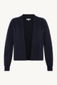 Celine Knit Jacket puuvillaneuletakki tummansininen