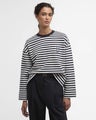 Barbour Gabby Sweat Navy Stripe
