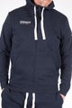 Authentic Logo Zip Hood Huppari Tummansininen