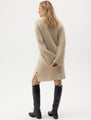 Holebrook Svea Wool dress villamekko beige
