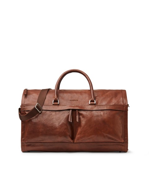 Orlando Bag l&auml;piaukeava viikonloppulaukku Keskiruskea