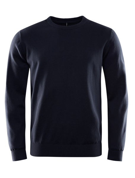 Bowman Puuvillaneule Tummansininen