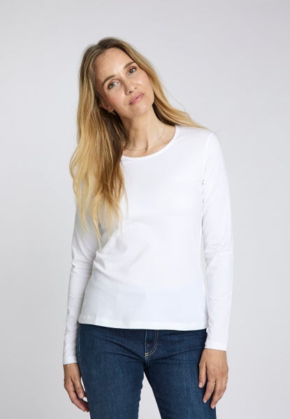 Amy trikoopaita Valkoinen