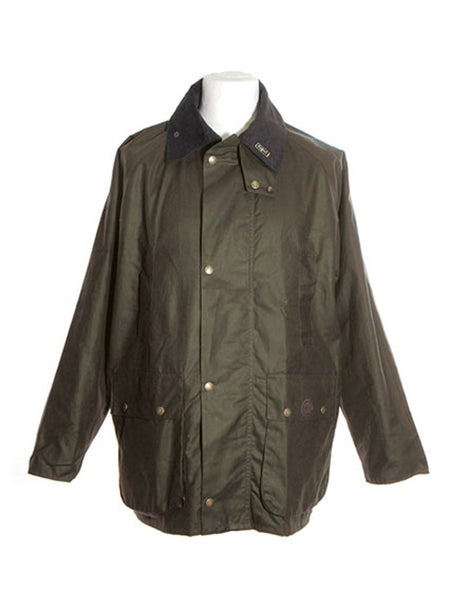 Burley Vented Wax Jacket &Ouml;ljykangastakki Ruskea