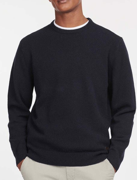 Essential Patch Crew Villaneule Tummansininen