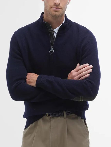 Holden Half Zip Villaneule Tummansininen