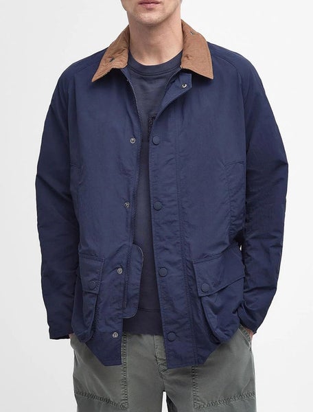 Ashby Showerproof Takki Tummansininen