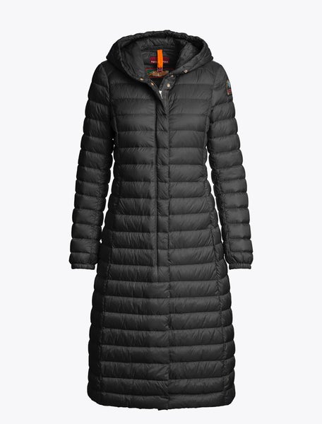 Magalie pitk&auml; kevytuntuvatakki musta