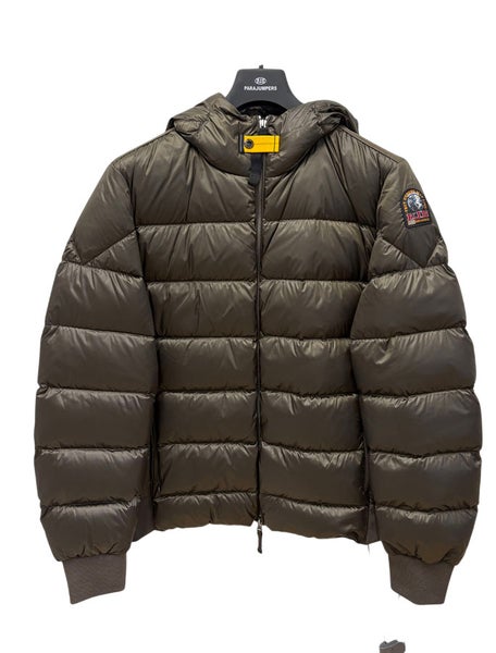 Pharrell Jacket hupullinen untuvatakki tummanvihre&auml;