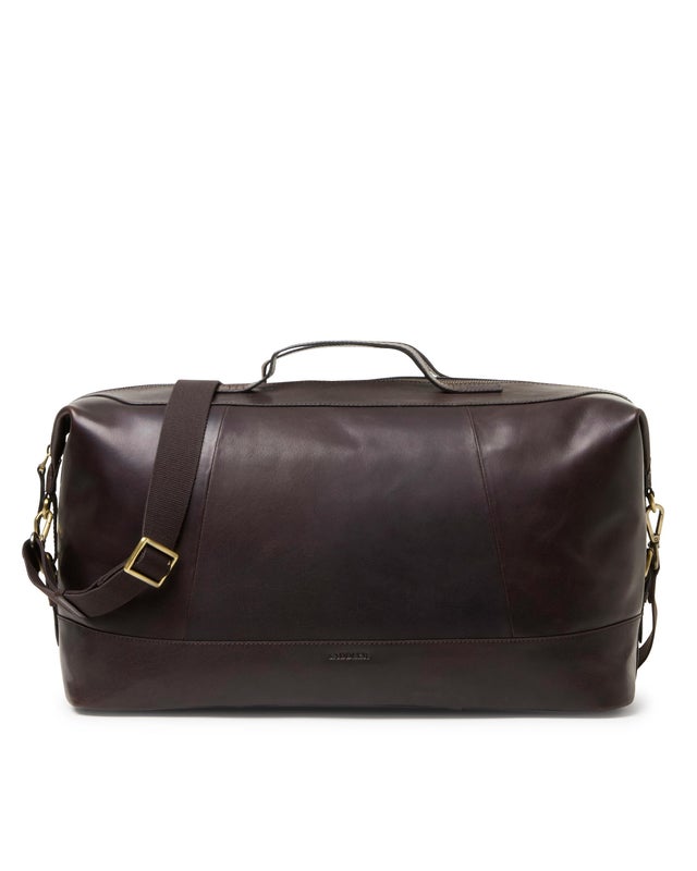 Saddler Indy Weekender laukku tummanruskea