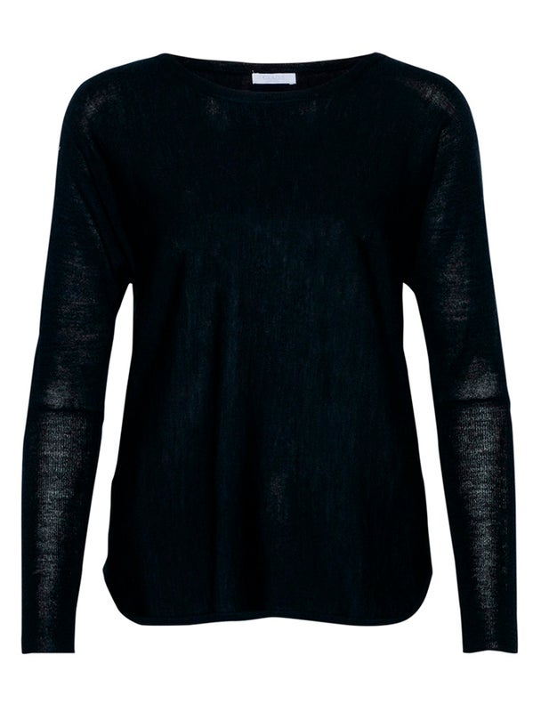 Claire Pippa Pullover merinovillaneule Tummansininen