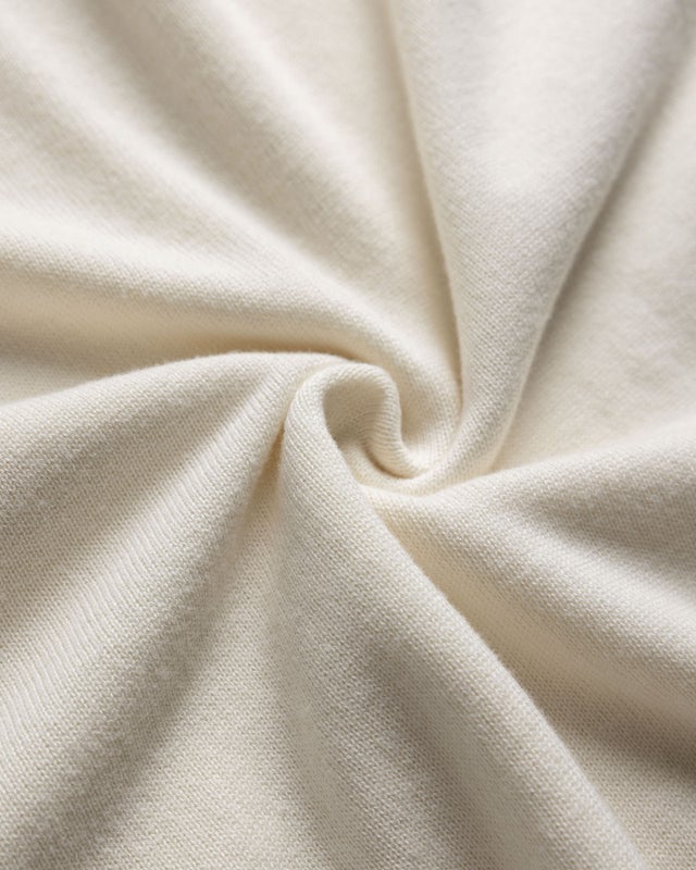 W's Brockton Cotton Crew Neck Luonnonvalkoinen