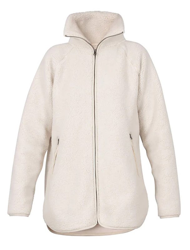 Blue Sportswear Aria Jacket Teddyfleecetakki luonnonvalkoinen