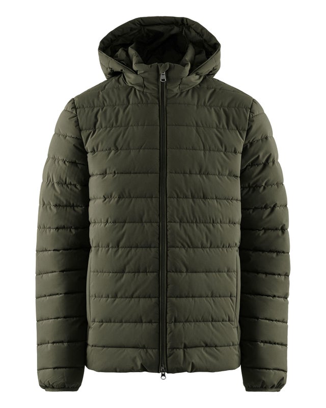 Delano kevytvanu takki tummanvihre&auml;