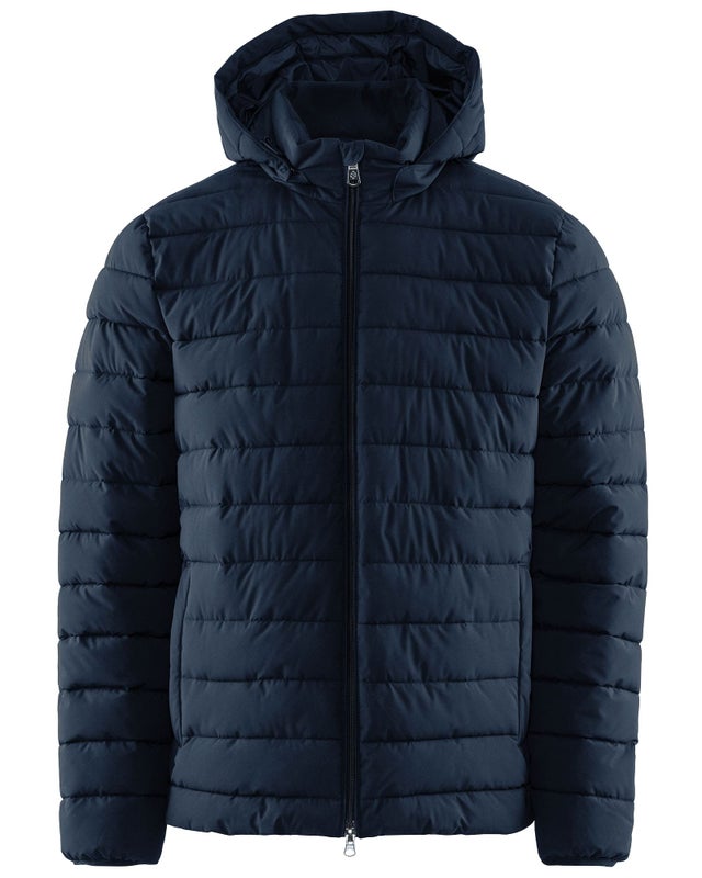 Delano kevytvanu takki tummansininen