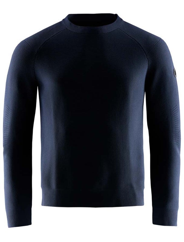 Sail Racing Element Seamless Crewneck neule Tummansininen