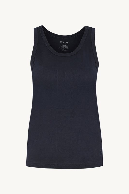 Claire Avery Top Tummansininen