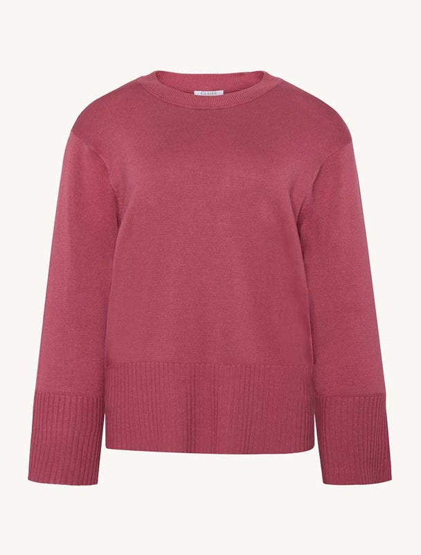 Claire Philine Neule roosanpunainen