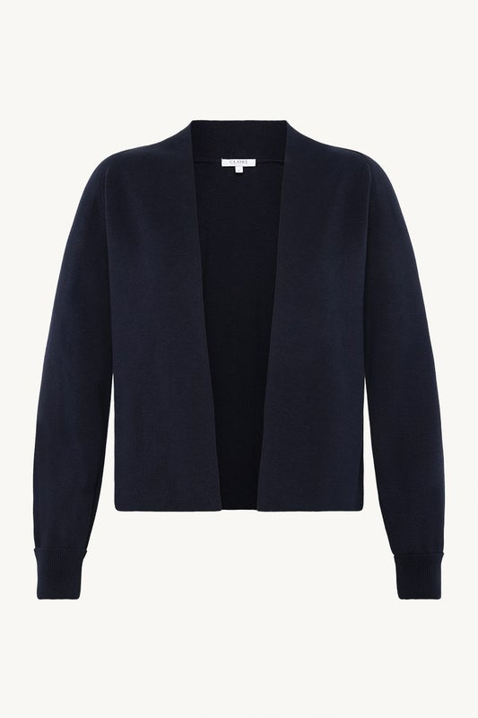 Celine Knit Jacket puuvillaneuletakki tummansininen
