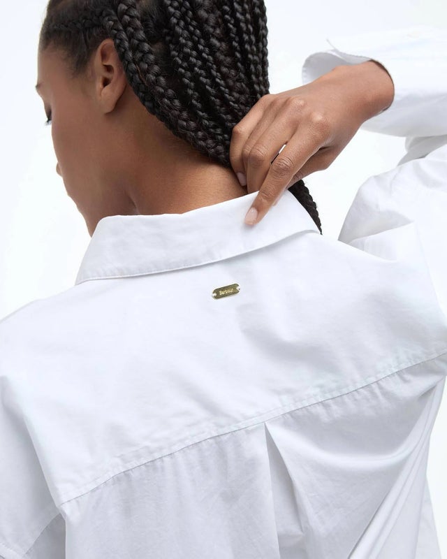 Barbour Angela Kauluspaita Valkoinen