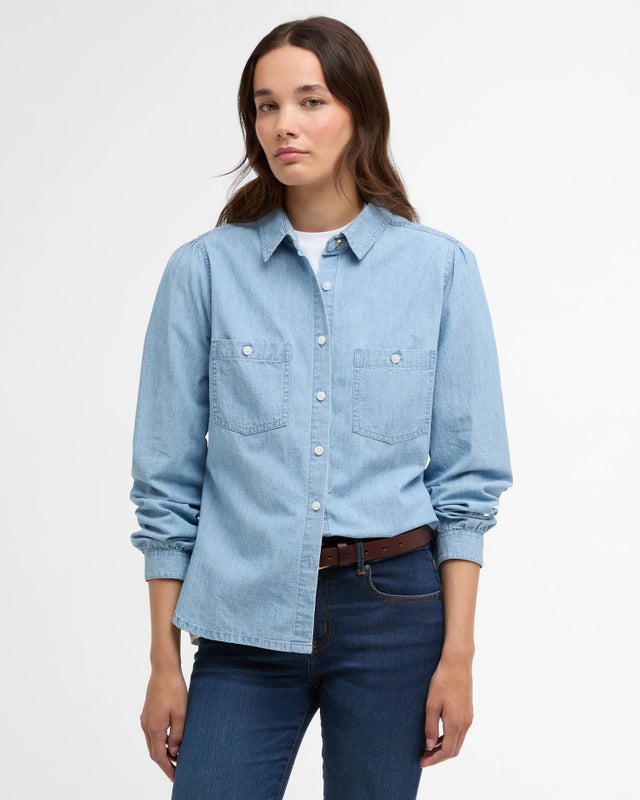 Zaria Shirt kauluspaita Demin