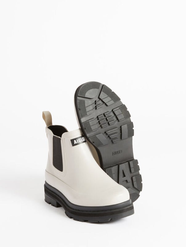 Aigle SOFT RAIN 2  kumisaappaat luonnonvalkoinen