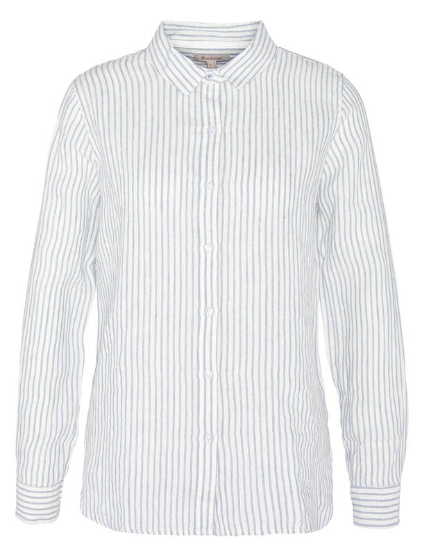 Barbour Marine Shirt Pellavapaita Vaaleansininen raita