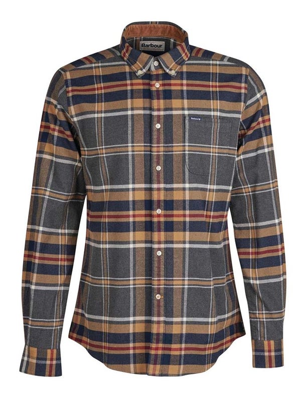 Barbour Ronan Tailored Shirt kauluspaita Harmaa
