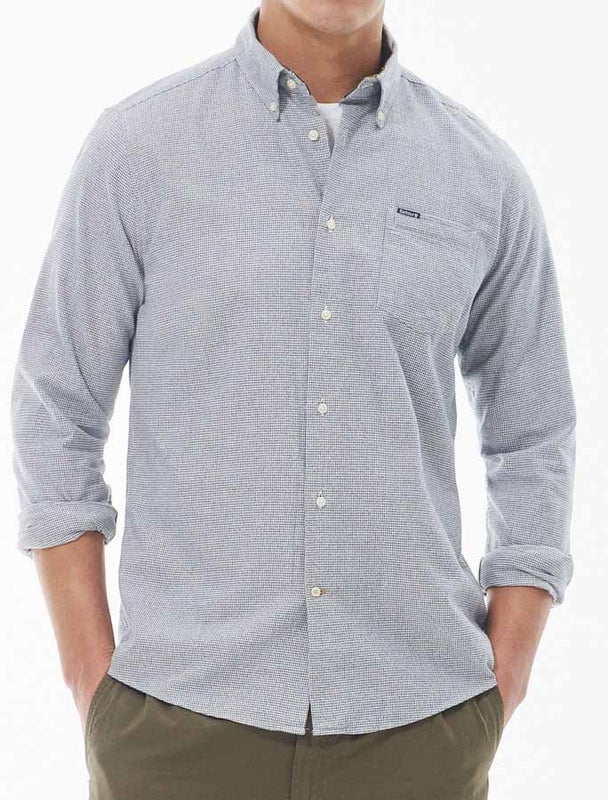 Barbour Turner Tailored Shirt kauluspaita tummansininen