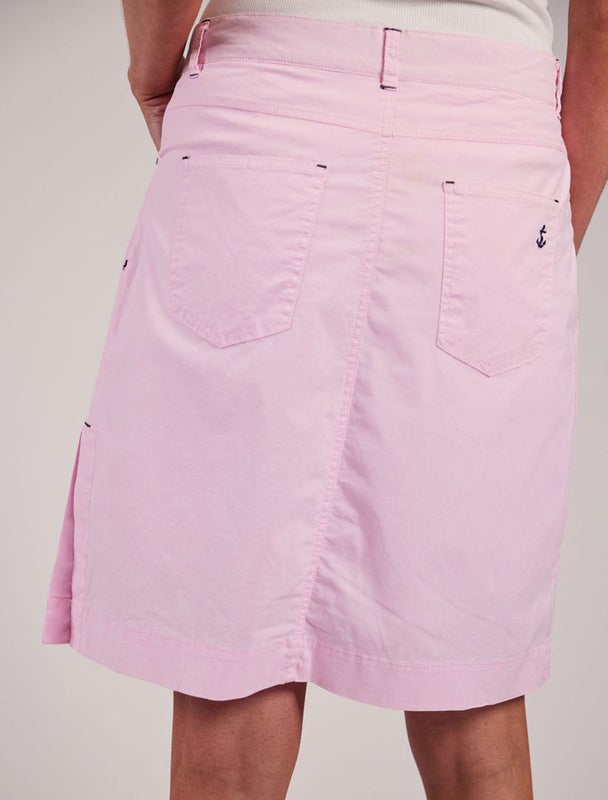 Classic Midi Skort Shortsihame Vaaleanpunainen