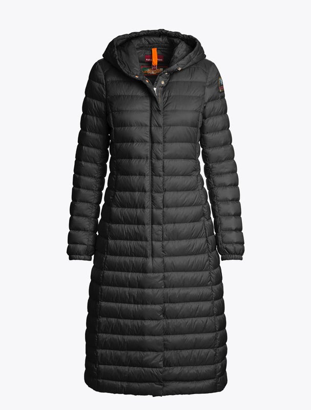 Parajumpers Magalie pitk&auml; kevytuntuvatakki musta